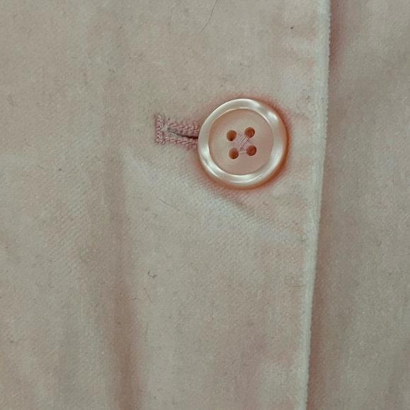 Y2K Gymboree Holiday Friends Link Rosebud Pink Velveteen Coat Roses Size 6-12 mo - Picture 7 of 13